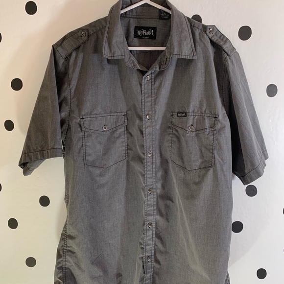 no fear Other - 🔥30%OFF🔥 No Fear grey button shirt size  XL